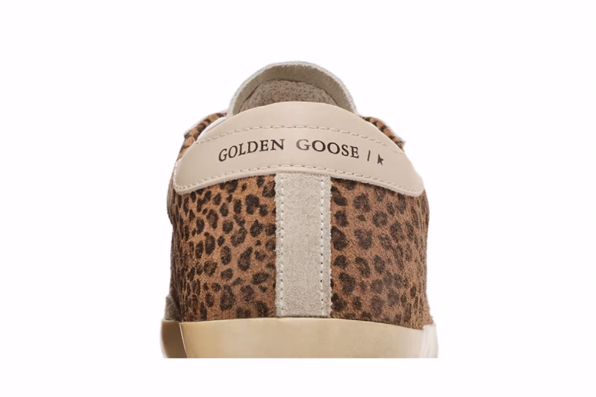 Golden Goose Women's Superstar Leopard Warm Sand, view 8
