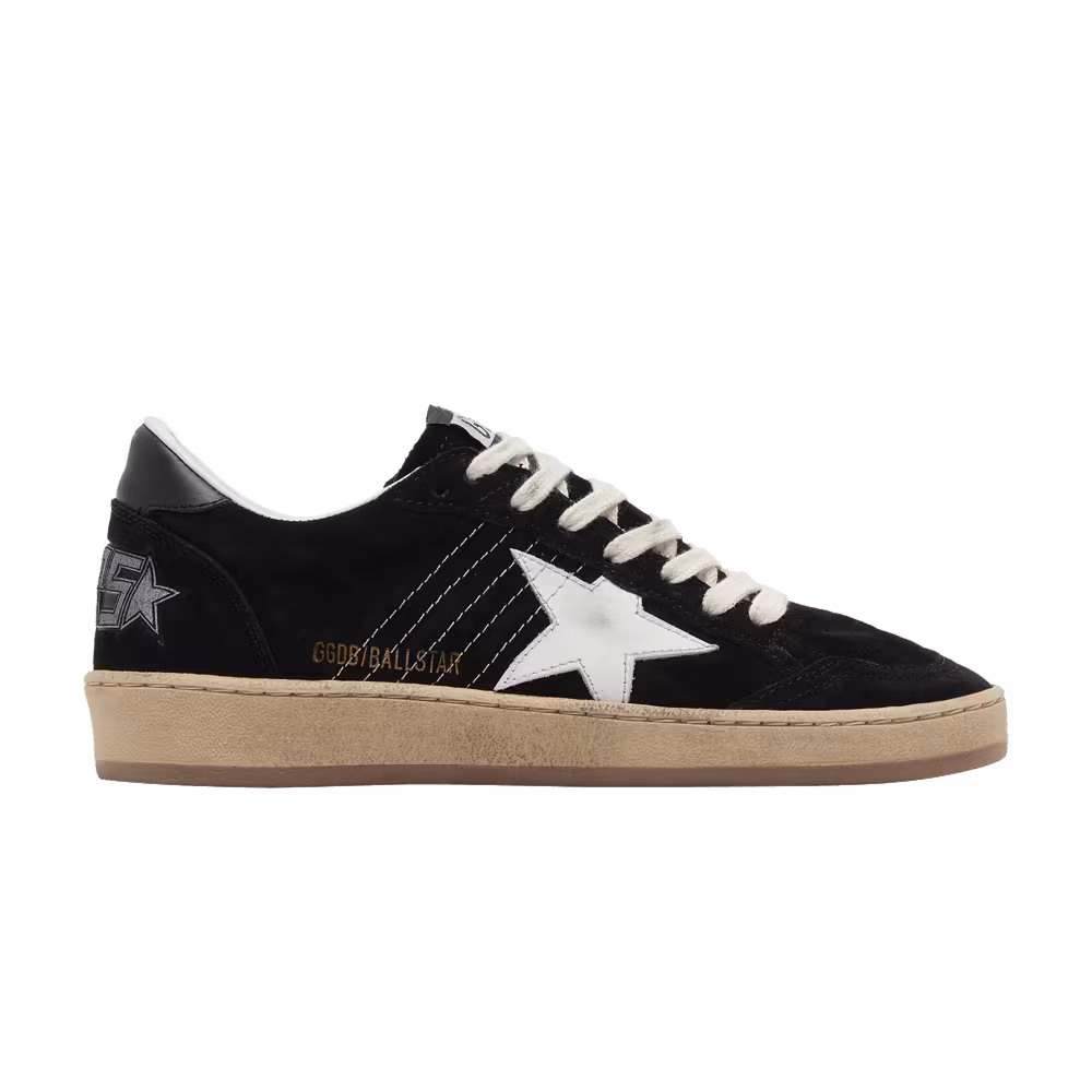 Golden Goose Women's Ball Star Black White