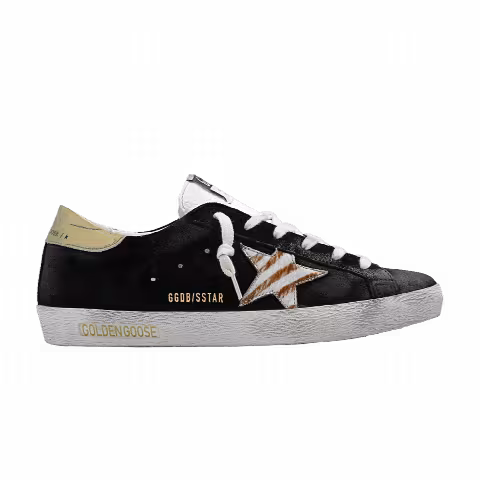 Golden Goose Wmns Superstar 'Black Zebra'