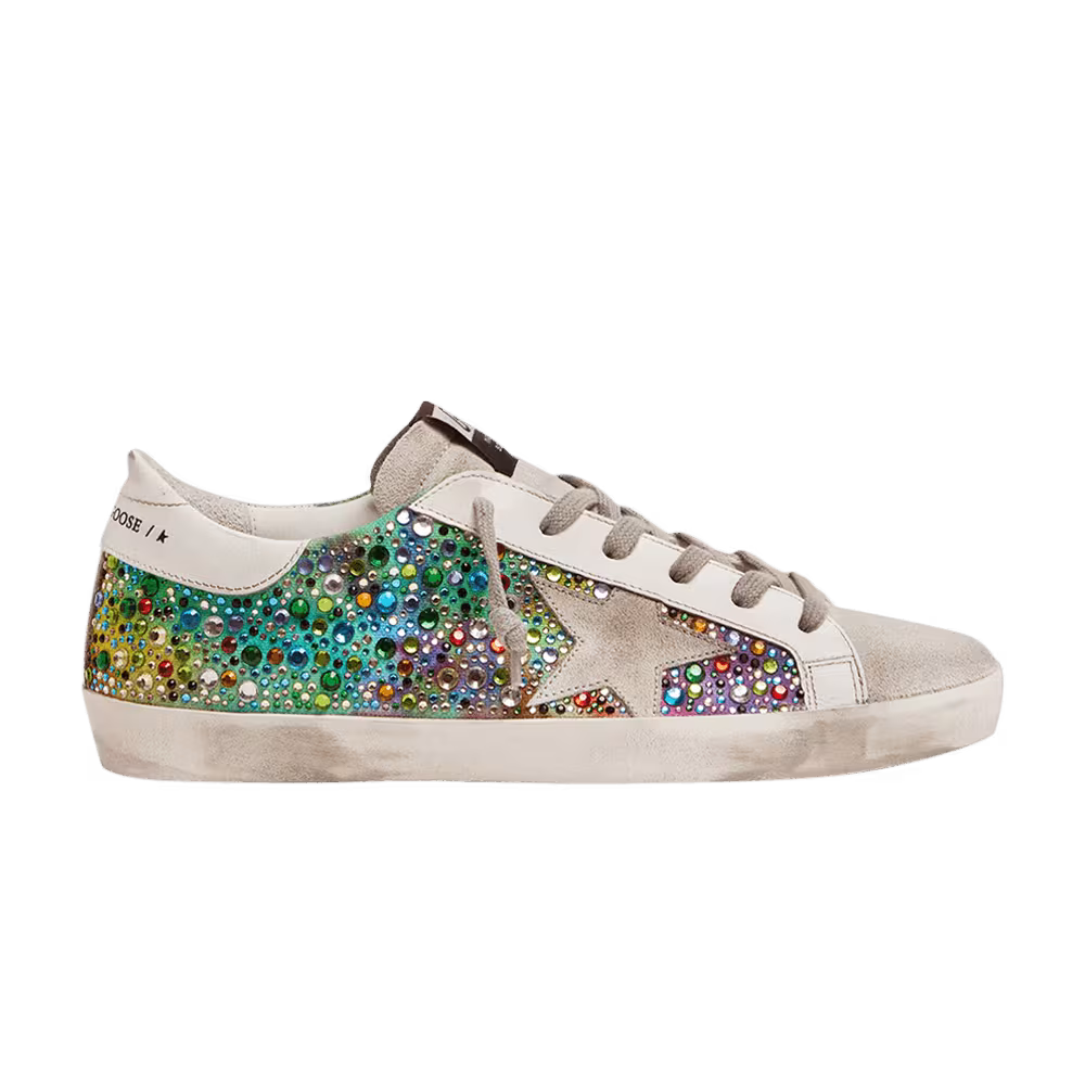 Golden Goose Women's Superstar Rainbow Crystals