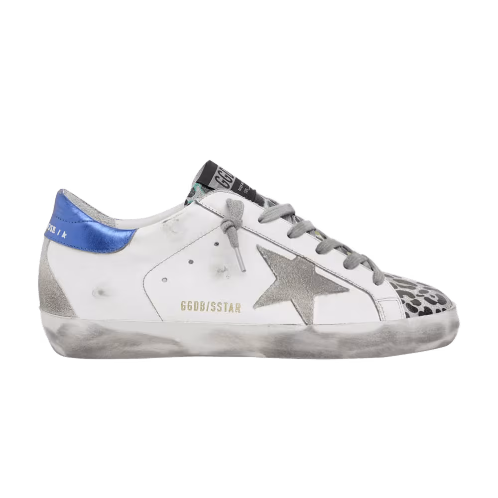 Golden Goose Women's Superstar Multi-Color Leopard Toe