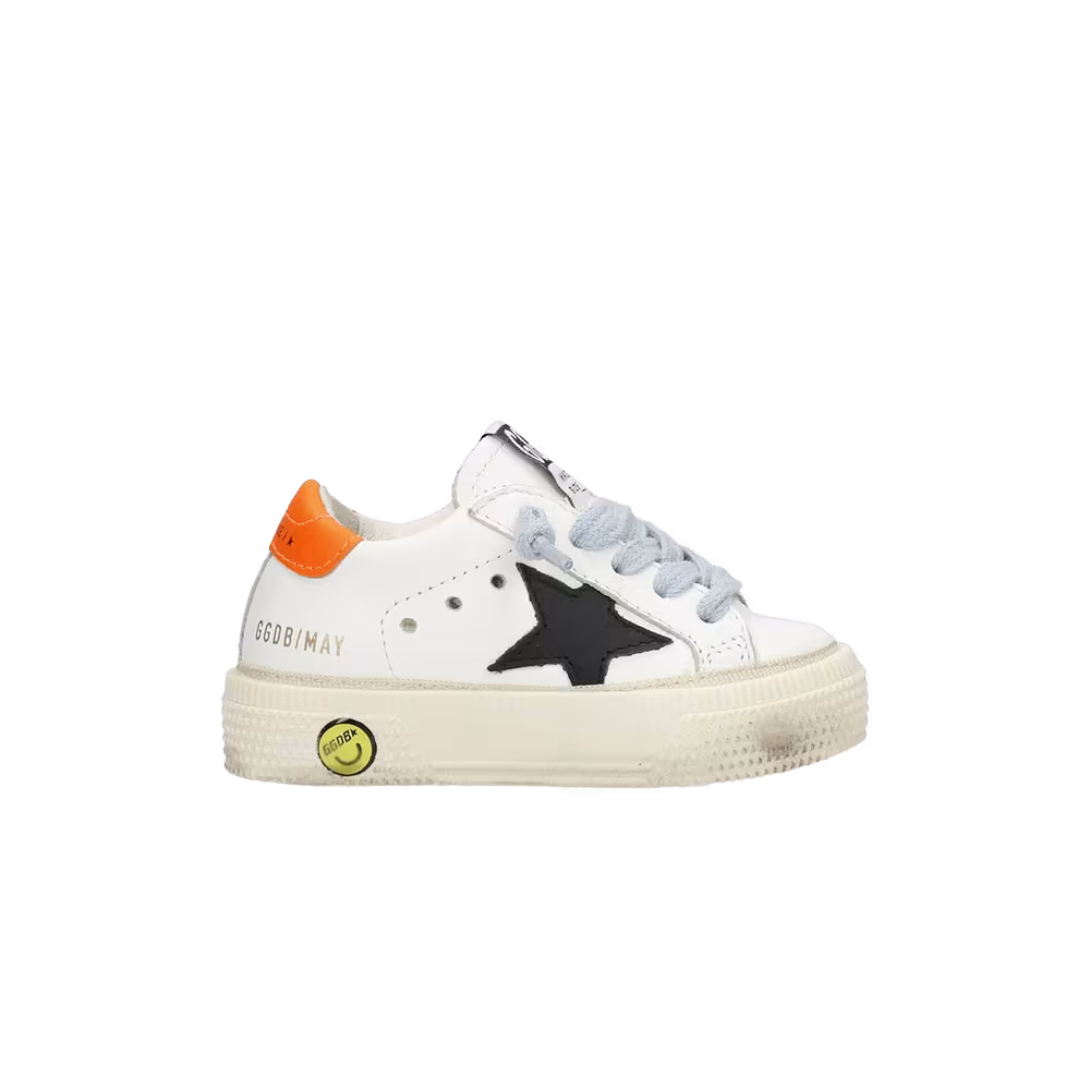 Golden Goose May Infant White Fluo Orange