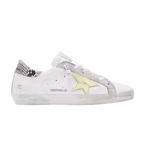 Golden Goose Wmns Superstar 'White Light Yellow'