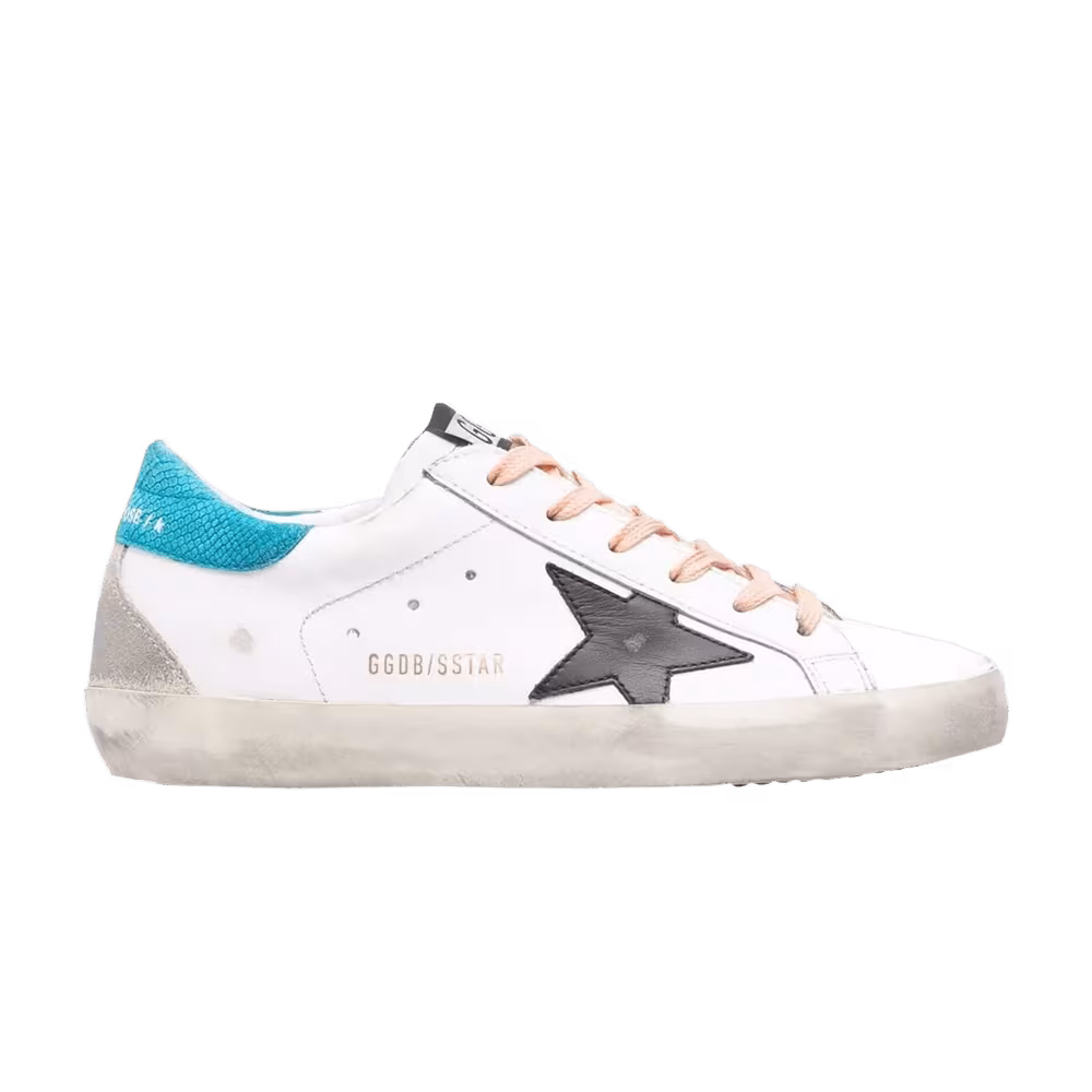 Golden Goose Women's Superstar White Light Blue Ice