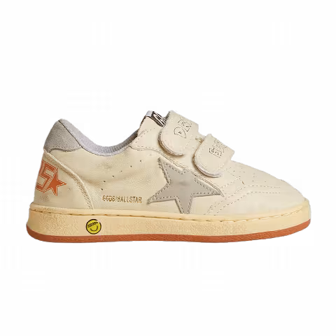 Golden Goose Ball Star Strap Kids 'White Grey Light Blue'