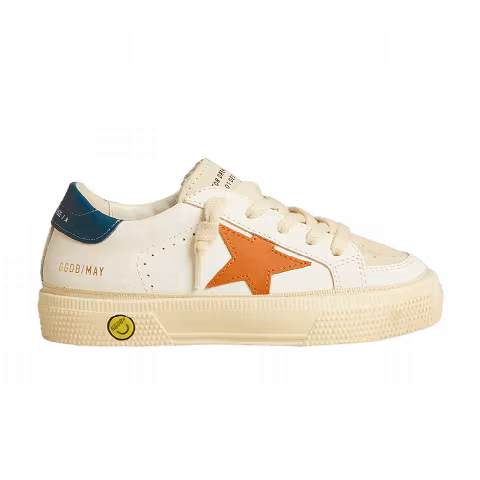 Golden Goose May Kids 'White Orange Blue'