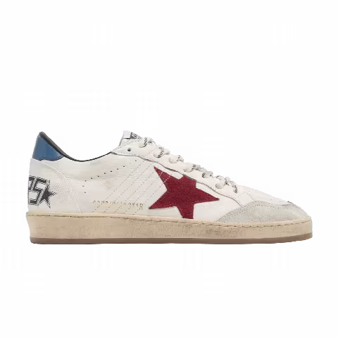 Golden Goose Ball Star 'White Red Blue'