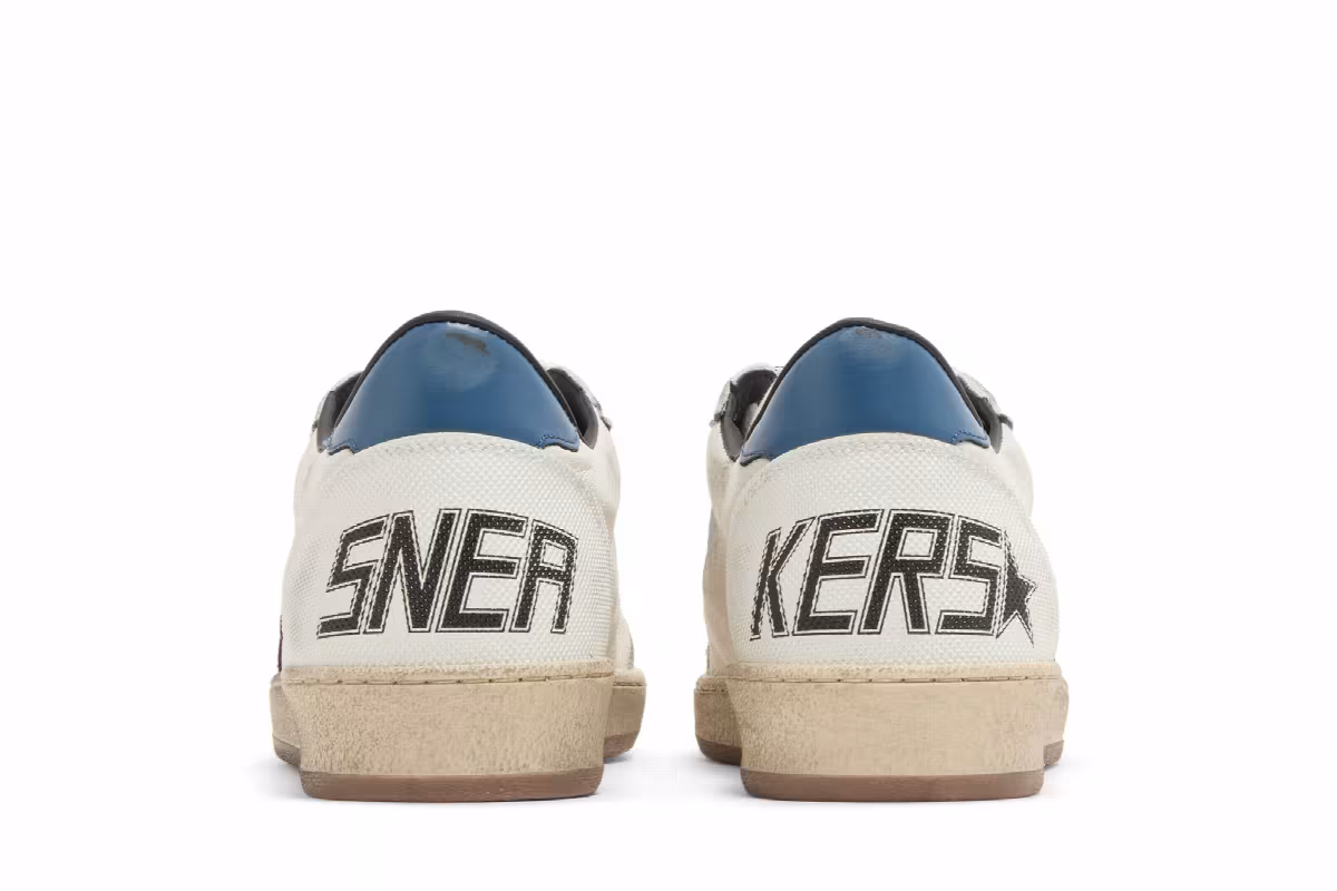 Golden Goose Ball Star White Red Blue, view 7