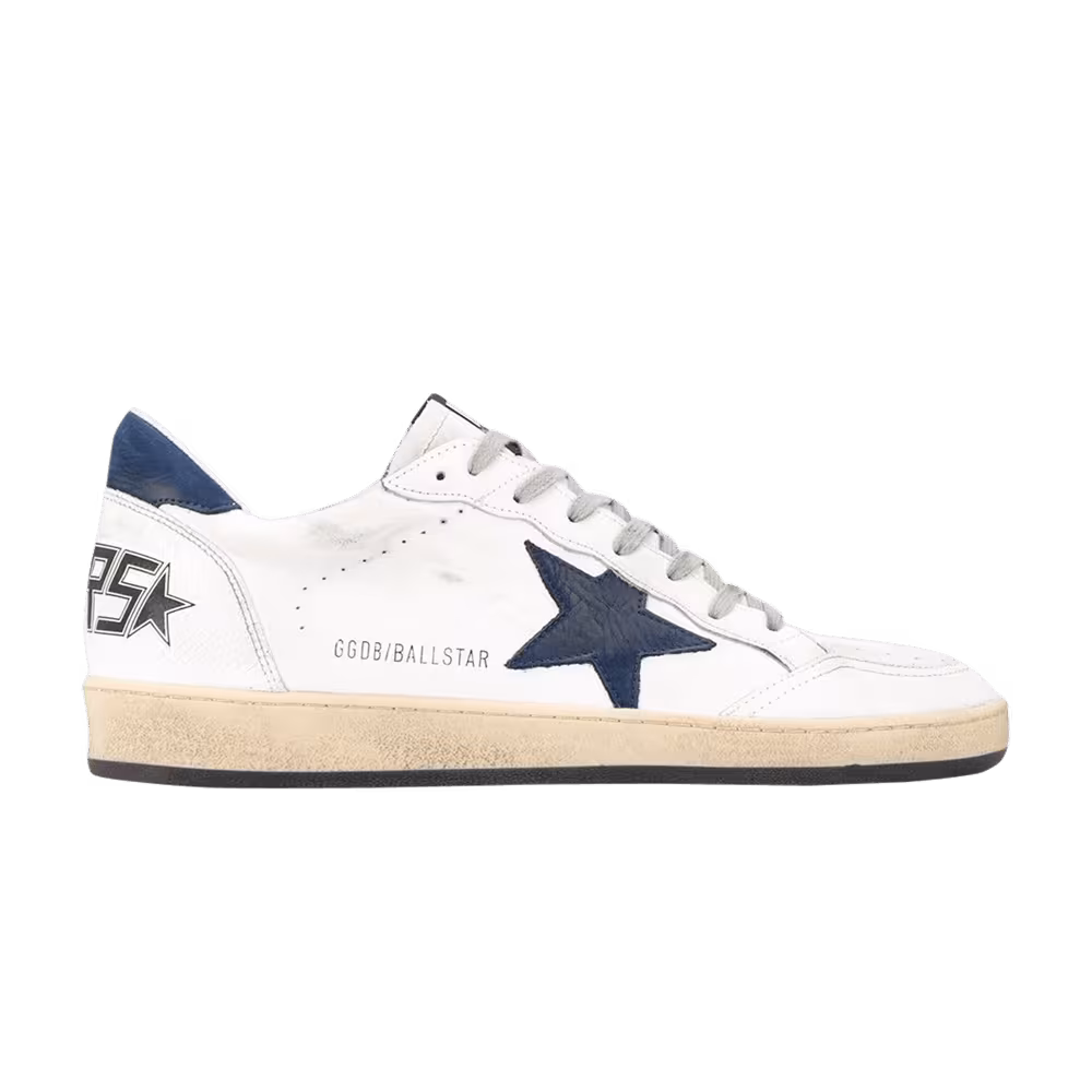 Golden Goose Ball Star White Navy