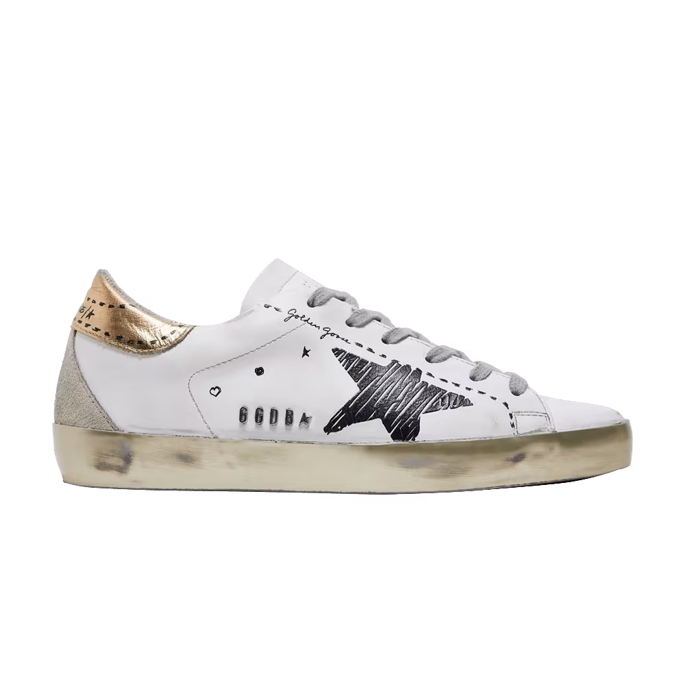 Golden Goose Women's Superstar White Gold