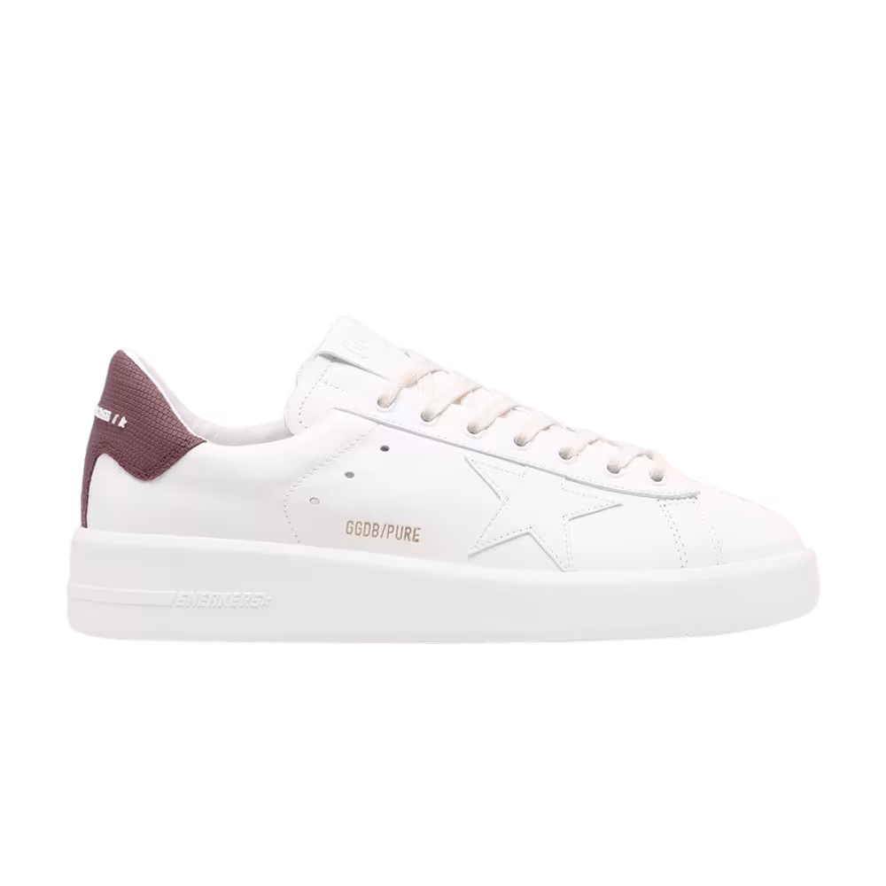 Golden Goose Purestar White Burgundy