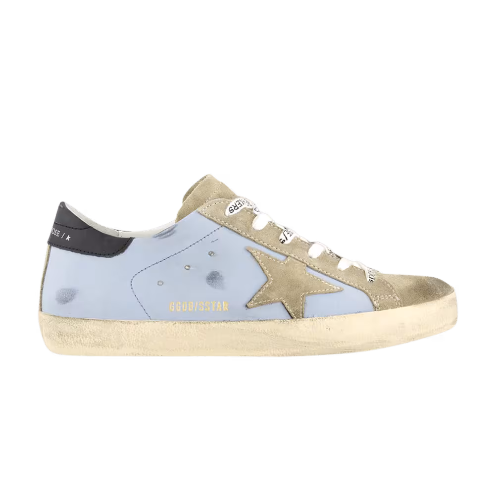 Golden Goose Women's Superstar Pastel Sky Taupe