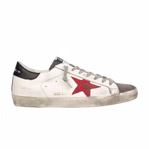 Golden Goose Superstar 'White Red'