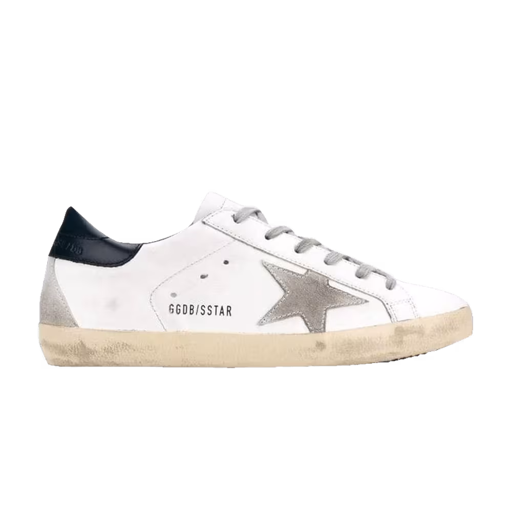 Golden Goose Women's Superstar White Navy