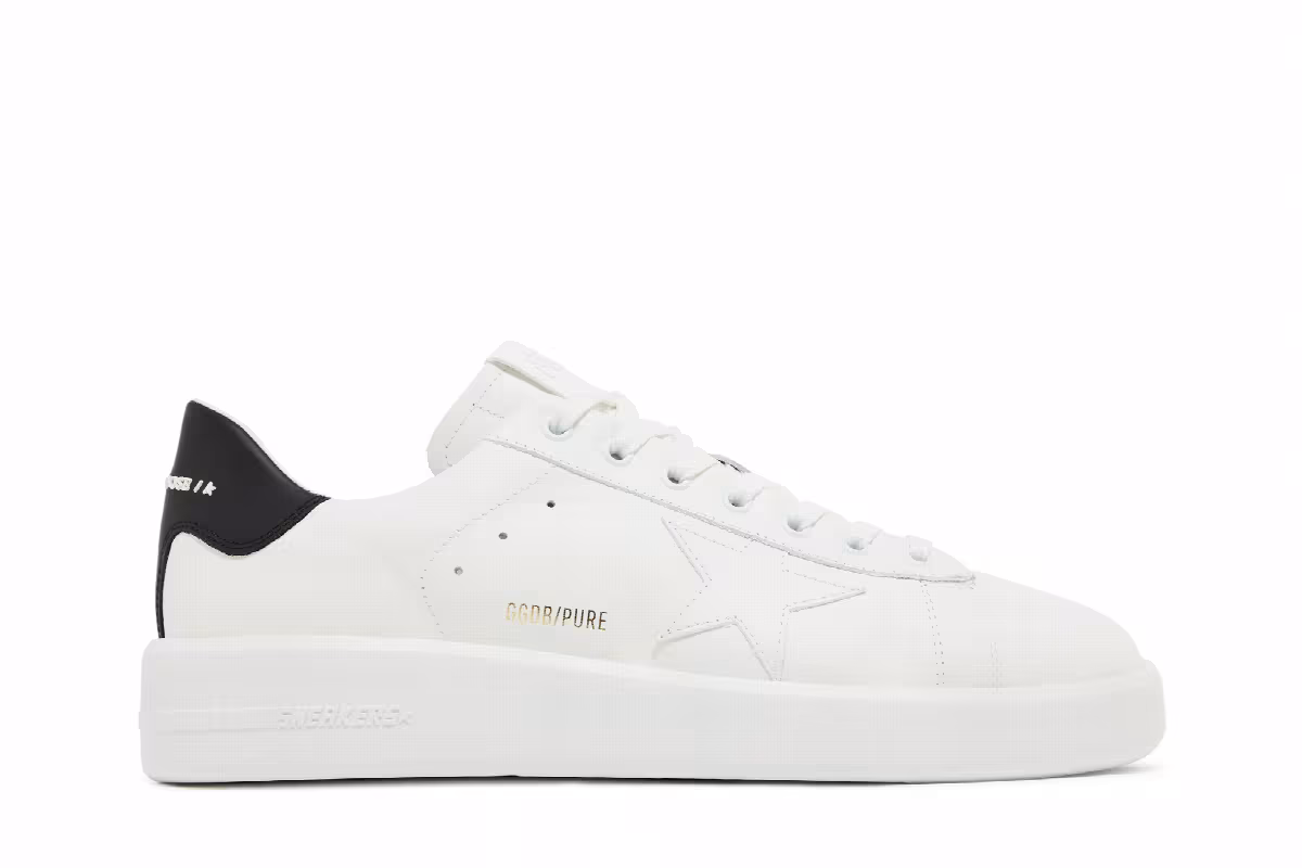 Golden Goose Purestar White Black, view 2