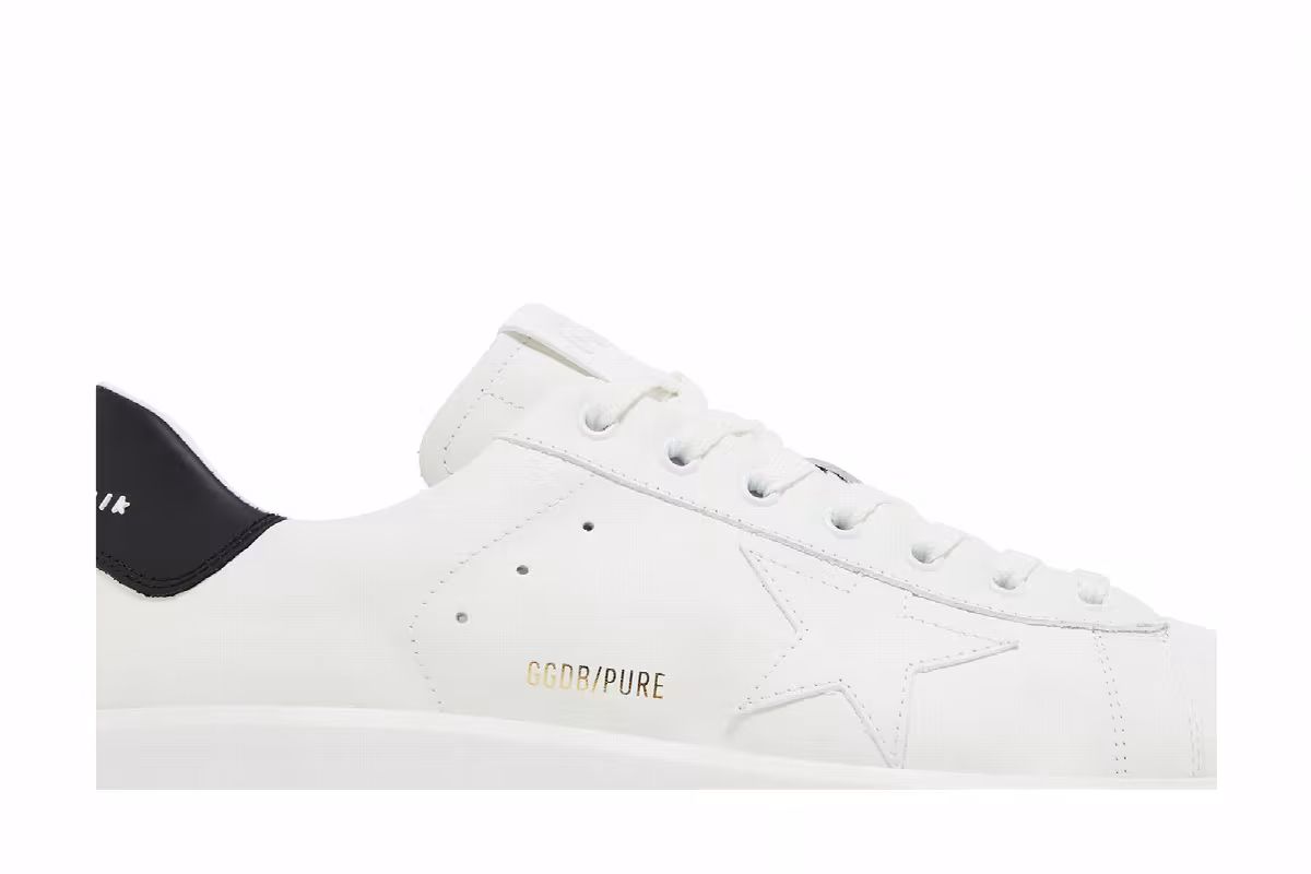 Golden Goose Purestar White Black, view 3