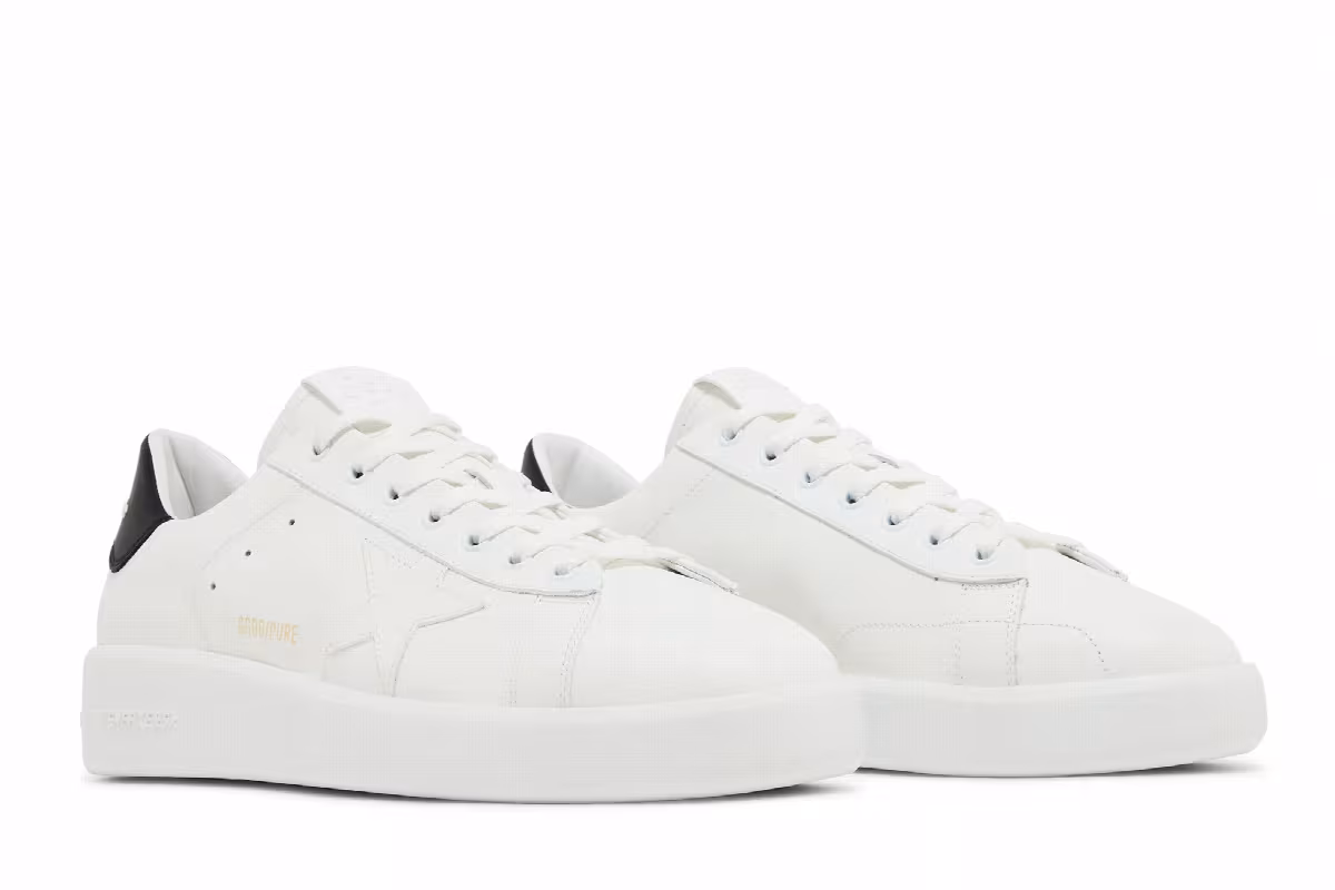 Golden Goose Purestar White Black, view 9