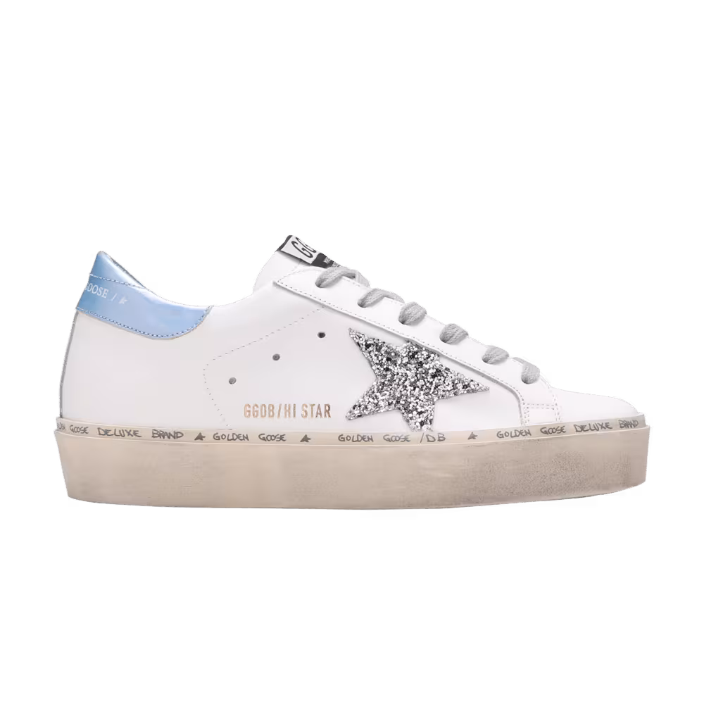 Golden Goose Women's Hi Star White Sky