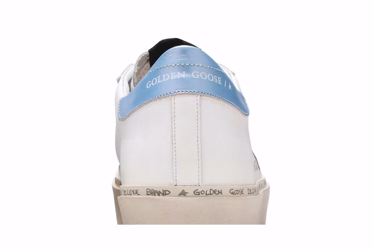 Golden Goose Women's Hi Star White Sky, view 8