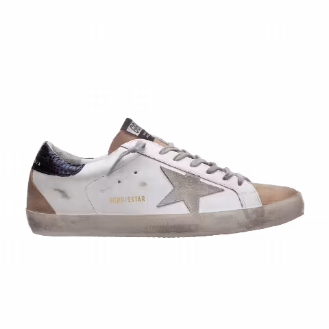 Golden Goose Superstar 'Snakeskin - White Nude'