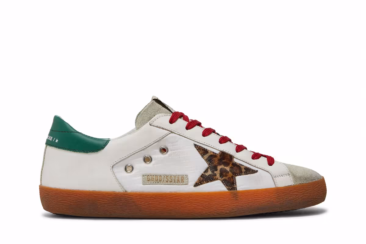 Golden Goose Superstar Animal Print, view 2