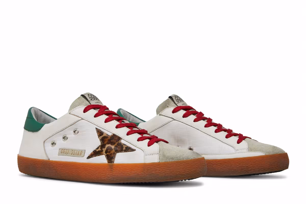 Golden Goose Superstar Animal Print, view 9