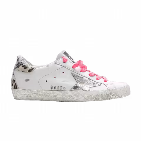 Golden Goose Wmns Superstar 'White Cream Leopard'