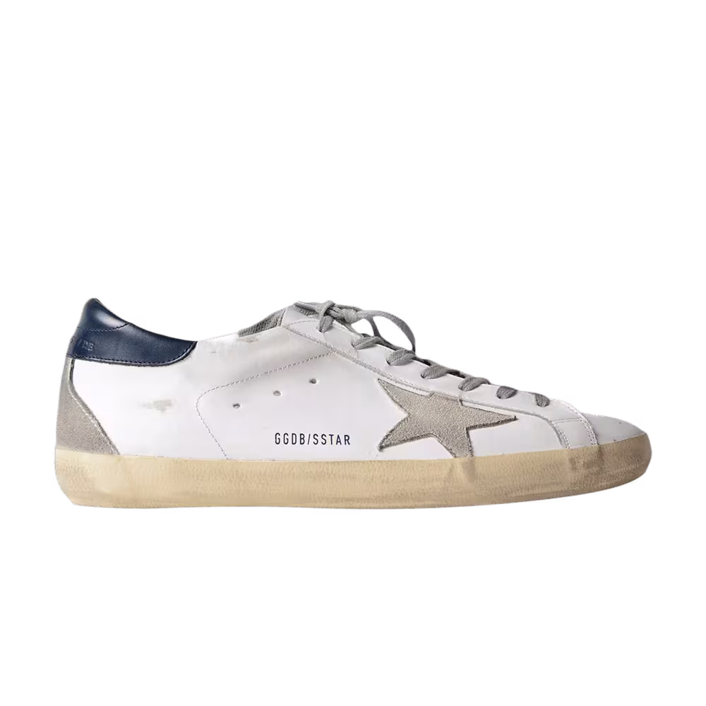 Golden Goose Superstar White Blue