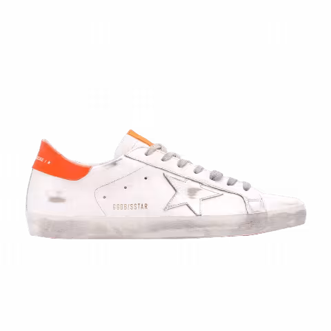 Golden Goose Superstar 'White Orange Fluo'