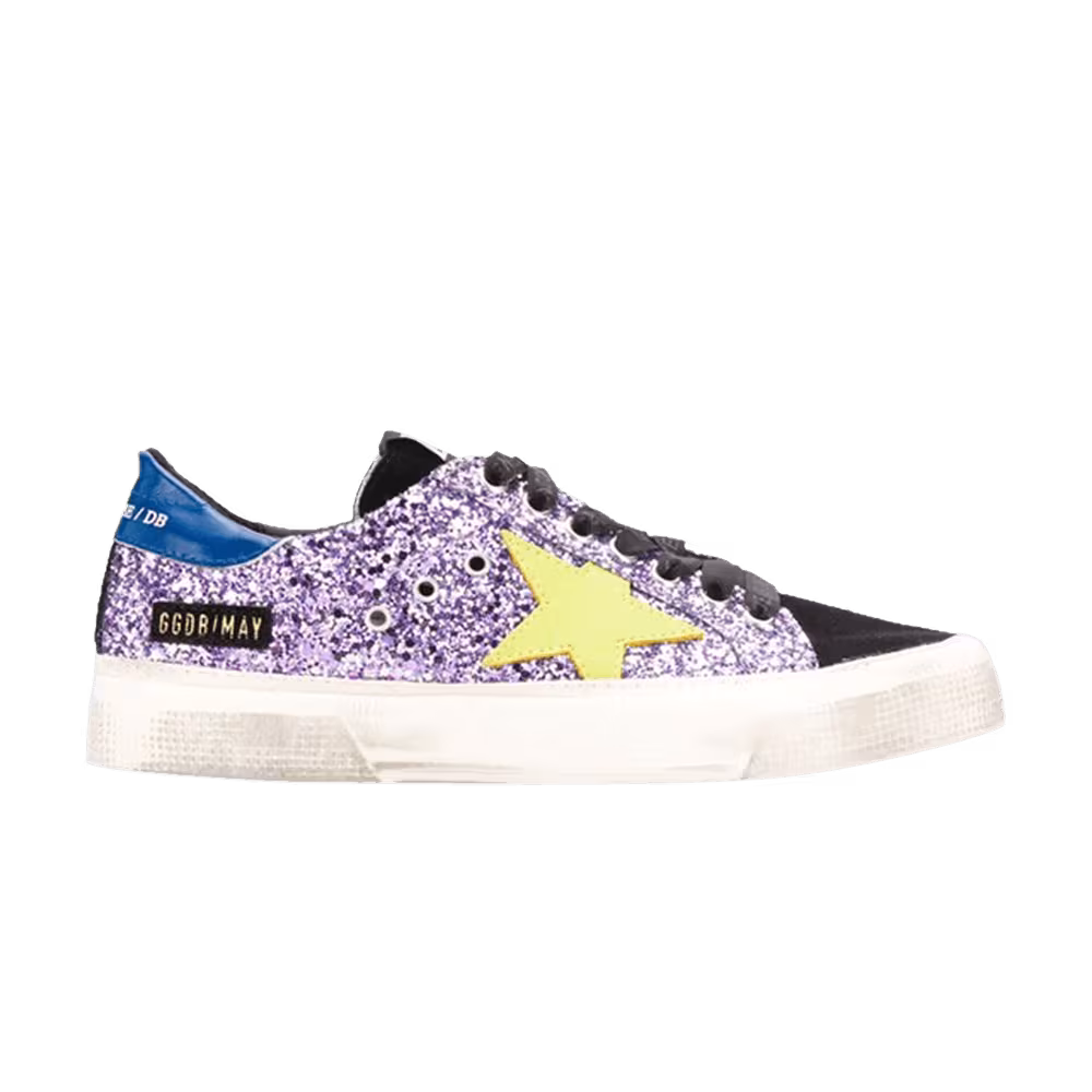 Golden Goose Women's May Purple Glitter