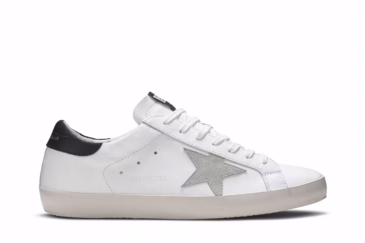 Golden Goose Superstar White Black, view 2