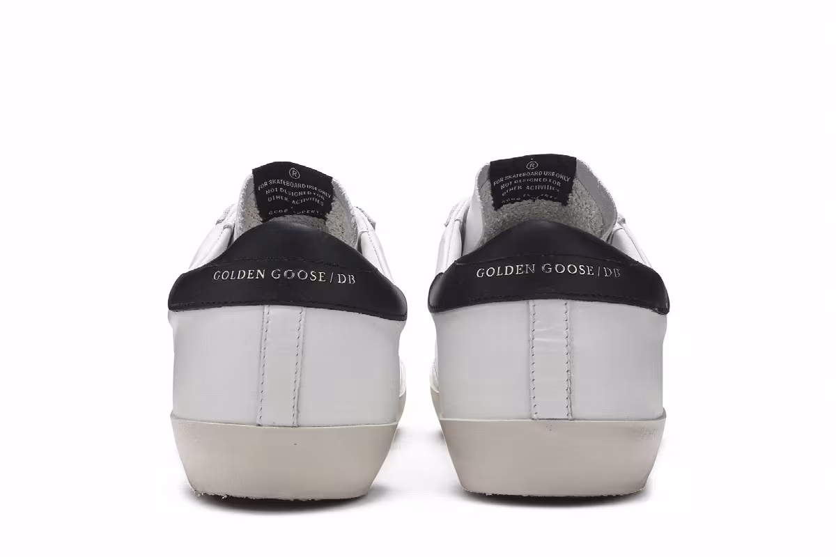 Golden Goose Superstar White Black, view 7