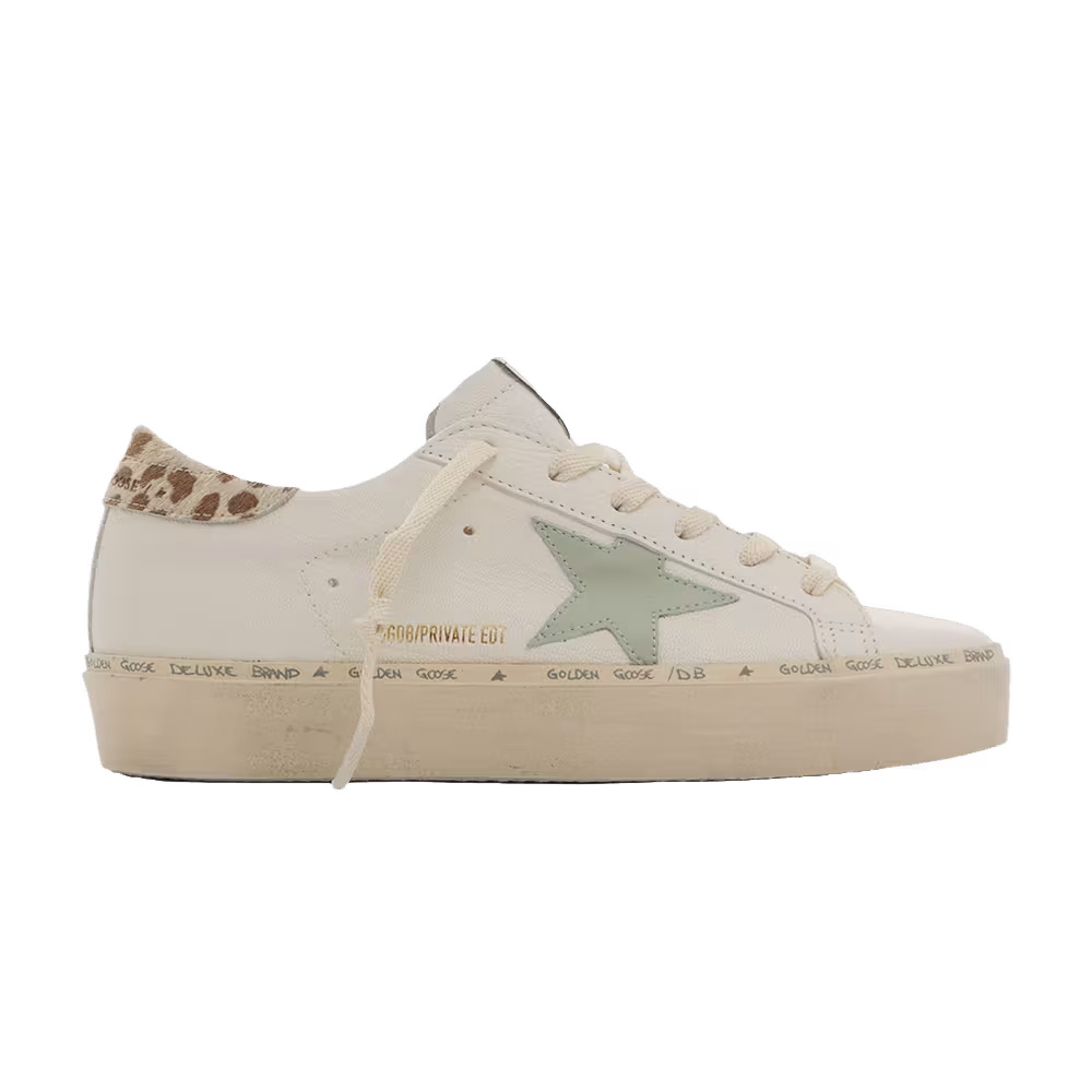 Golden Goose Women's Hi Star White Grey Beige