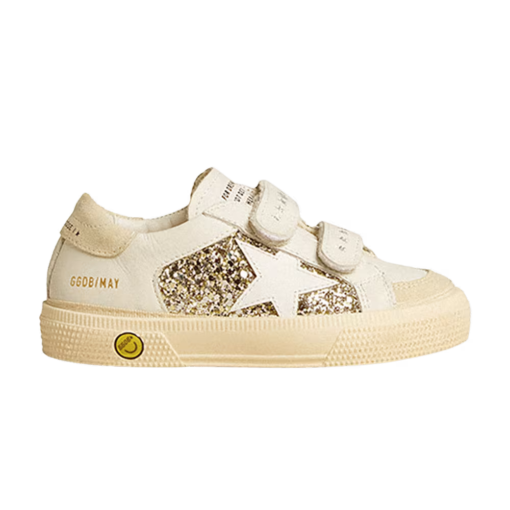 Golden Goose May Kids Gold Glitter