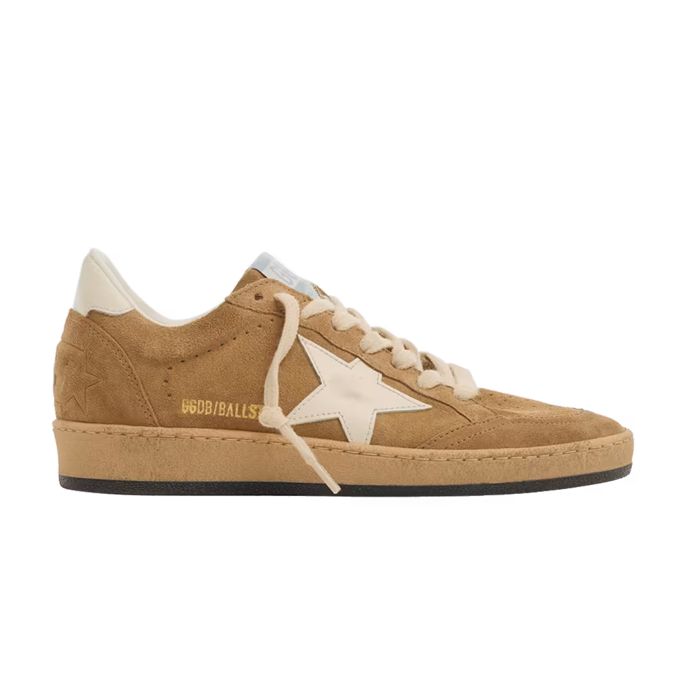 Golden Goose Women's Ball Star Tobacco White
