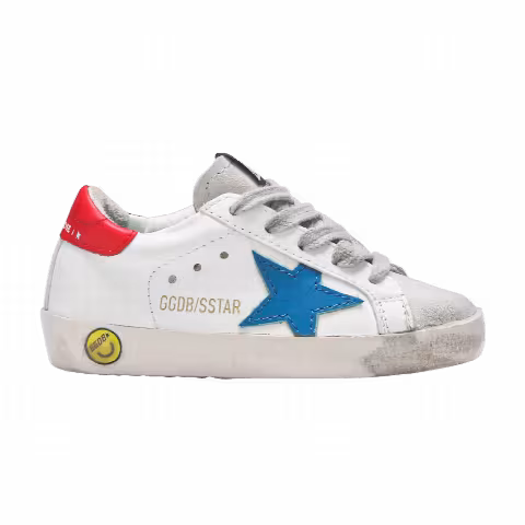 Golden Goose Superstar Infant 'White Blue Red'