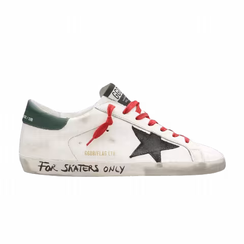 Golden Goose Superstar 'White Green'
