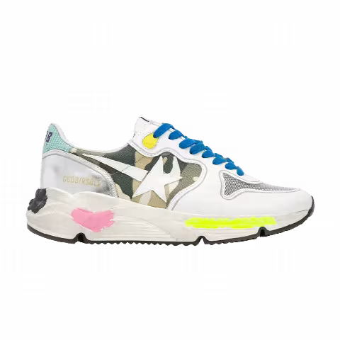 Golden Goose Wmns Running Sole 'Multi-Color Camo'