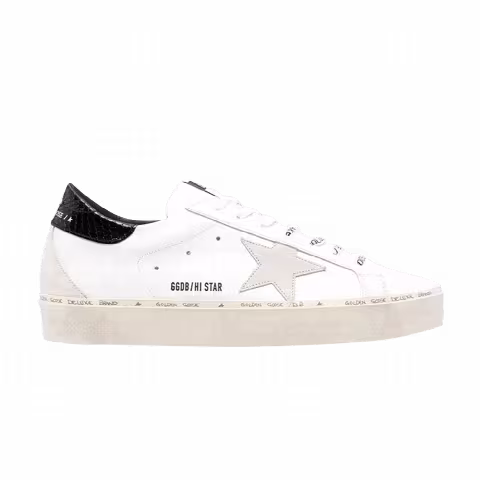 Golden Goose Hi Star 'White Black Python'