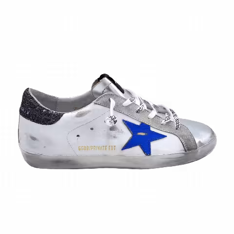 Golden Goose Superstar 'White Blue Croc'