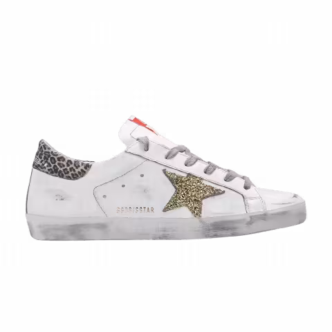 Golden Goose Wmns Superstar 'White Gold Leopard'