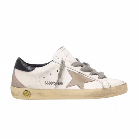 Golden Goose Superstar Kids 'White Blue Cream'