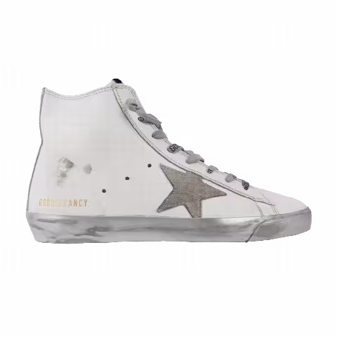 Golden Goose Wmns Francy 'White Silver'