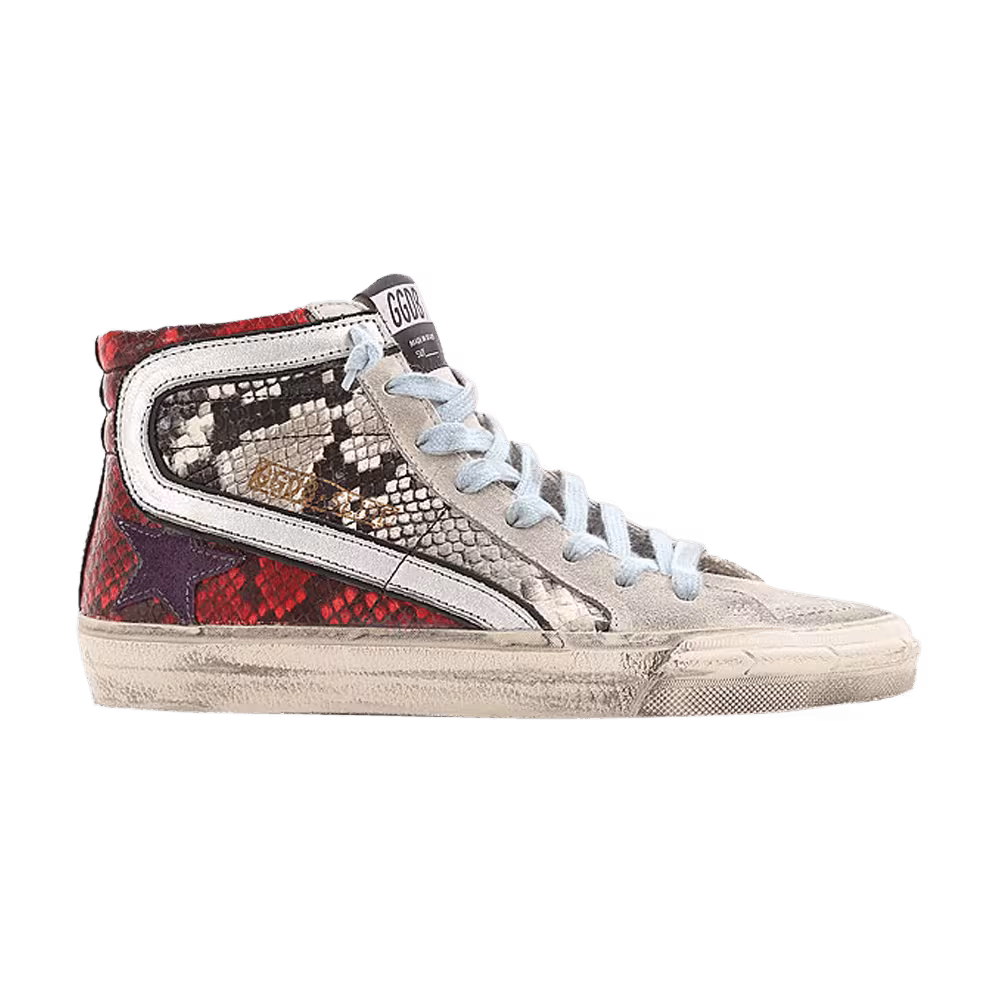 Golden Goose Women's Slide Sneaker Nude Purple