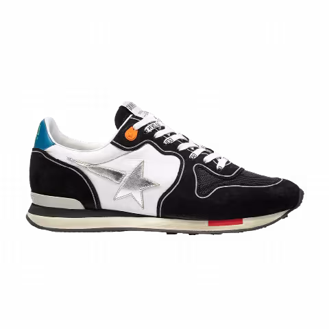 Golden Goose Running Sole 'Black White Silver'
