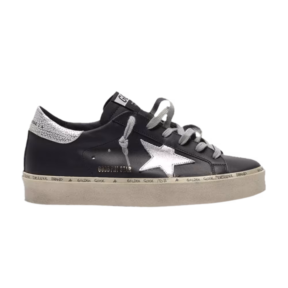Golden Goose Women's Hi Star Black Silver