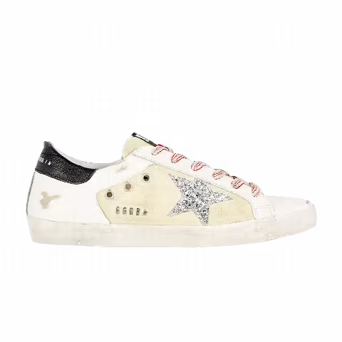 Golden Goose Superstar 'Silver Glitter'