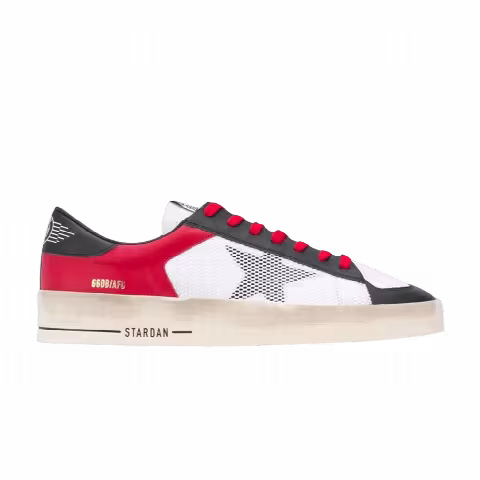 Golden Goose Stardan Basket 'Red White Black'