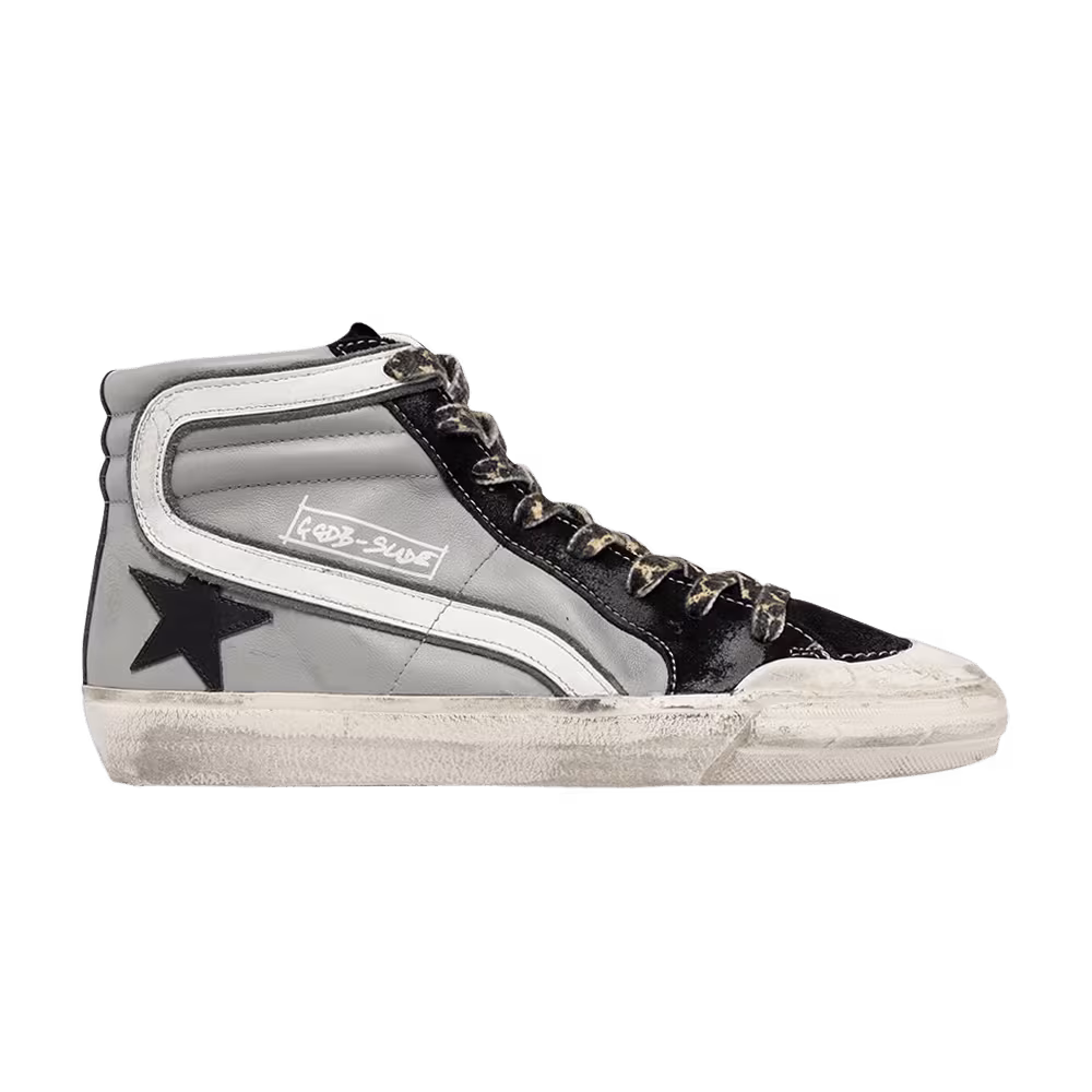 Golden Goose Women's Slide Sneaker Grey Black