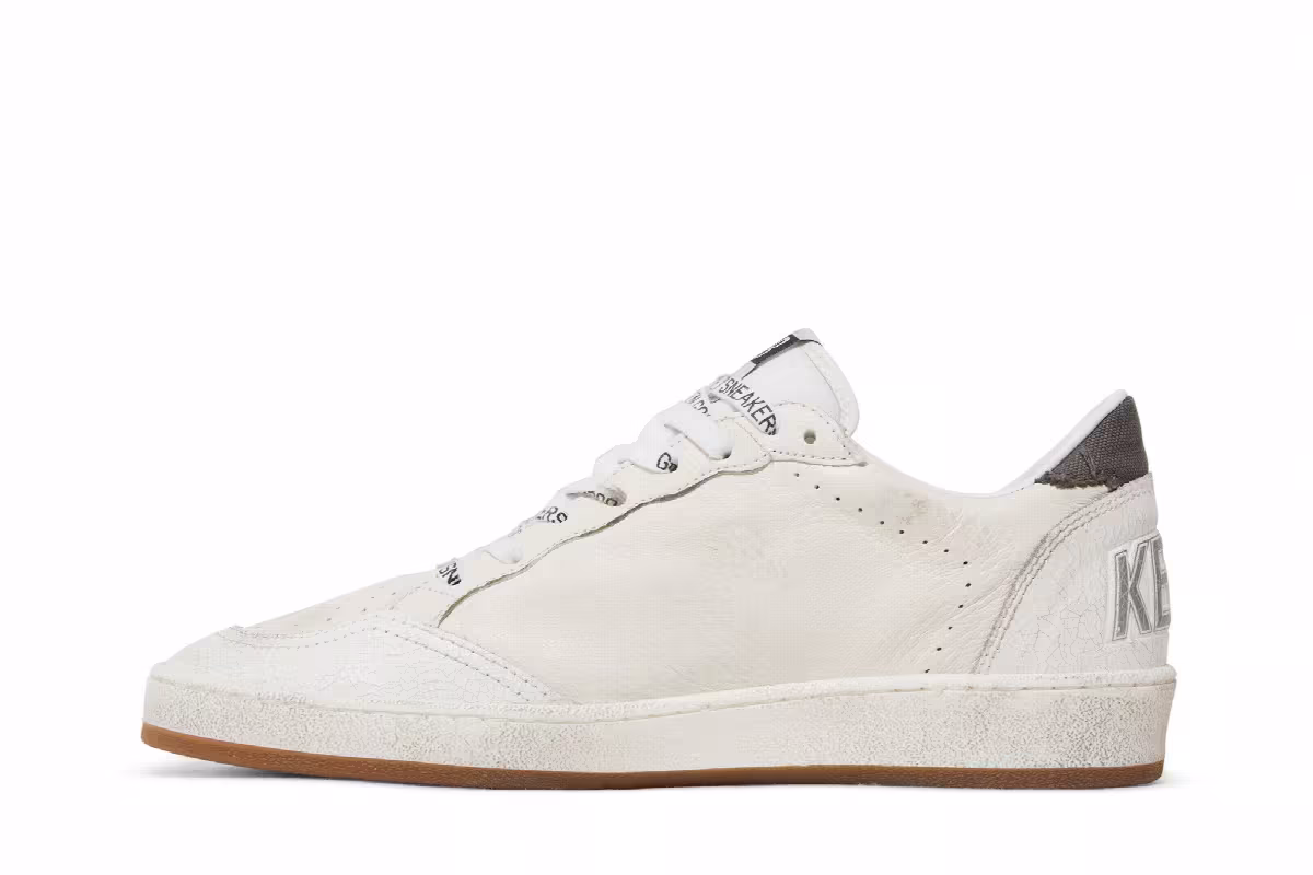 Golden Goose Women's Ball Star White Leopard, view 4